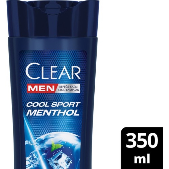 Clear Men Şampuan Cool Sport Mentol 350Ml