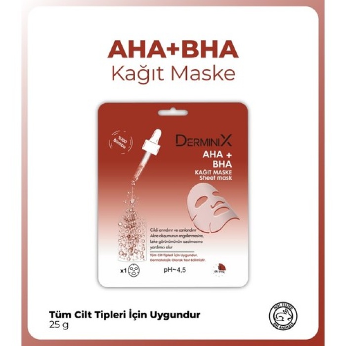 Derminix Aha+Bha Kağıt Maske