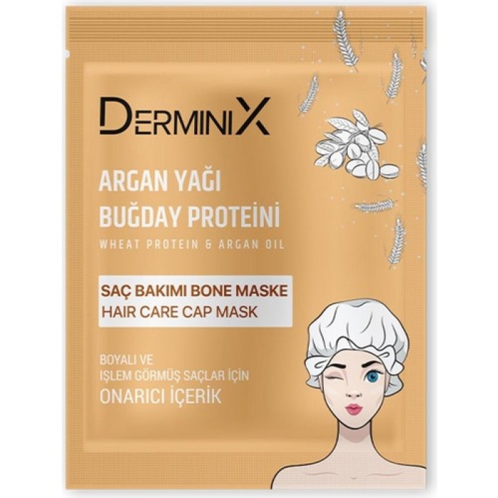 Derminix Buğday Proteini & Argan Yağı  Bone Saç Maskesi