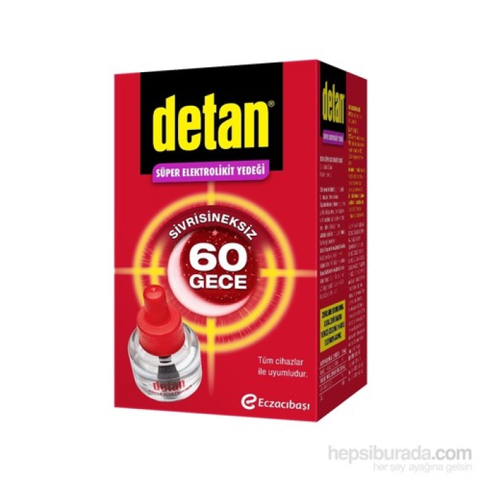 Detan Süper Electro Likit Yedek 60 Gece
