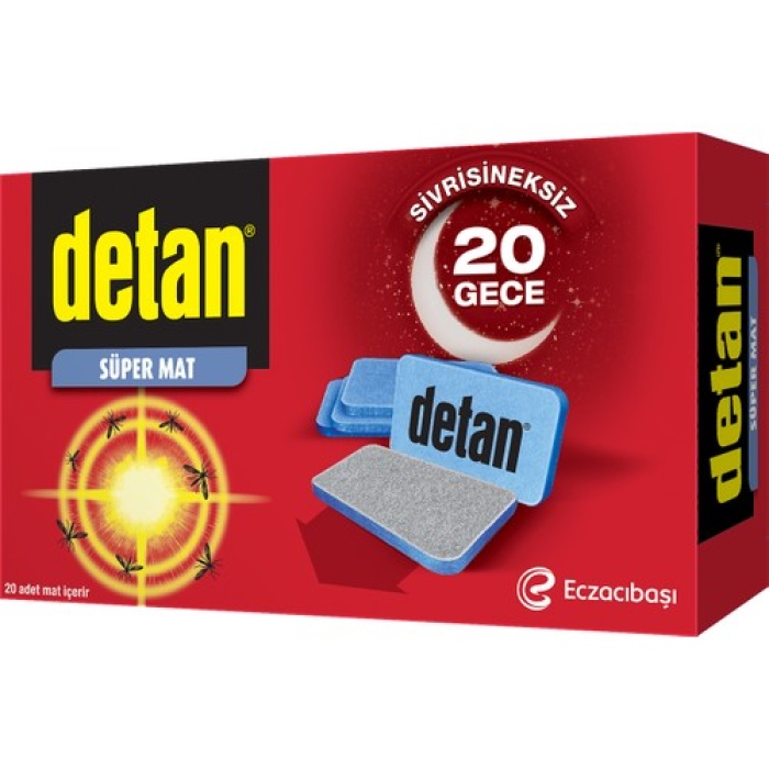 Detan Süper Mat Tablet 20 Gece
