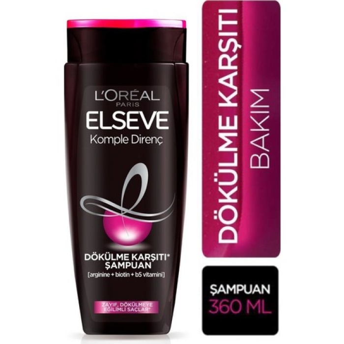 Elseve Samp.360Ml Komple Dırenc Sac Dok.Karsi Arginine