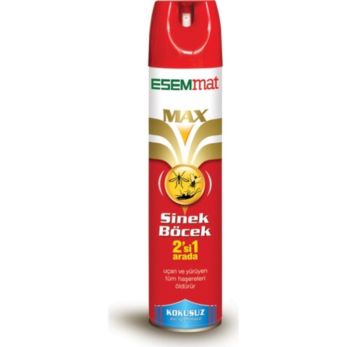 Esemmat Max 2Si1 Sinek & Böcek Kovucu Sprey 300Ml