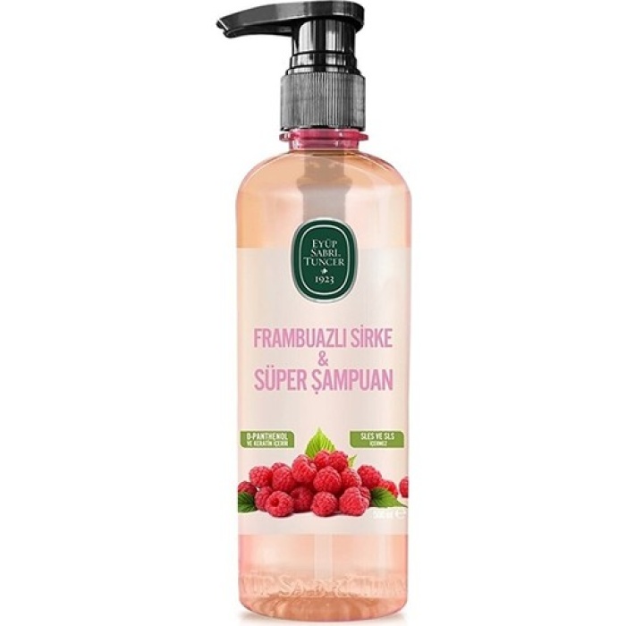 Eyüp Sabri Frambuazlı Sirke Süper Şampuan 500 Ml Pet Şişe