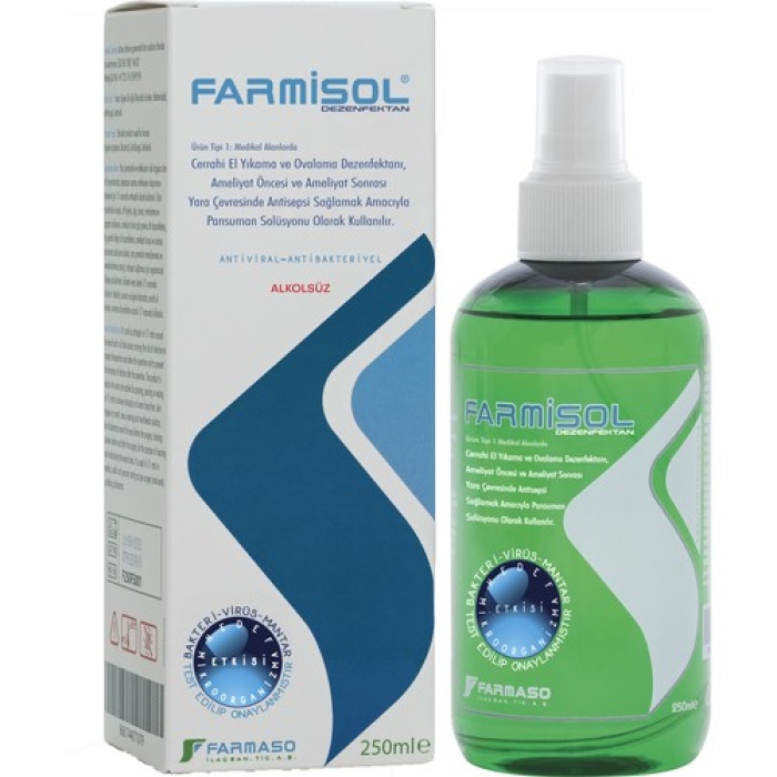 Farmısol Antıseptık Yara Bakım Sol. 250 Ml