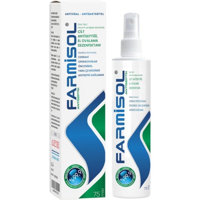 Farmısol El Yuz Ve Cılt Antıseptık Sol. 75 Ml