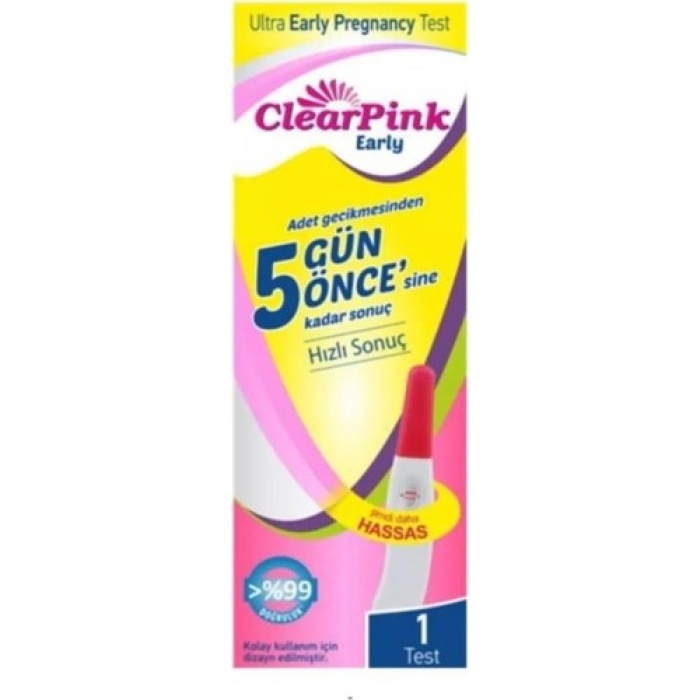 Clear Pınk Early Gebelık Testı
