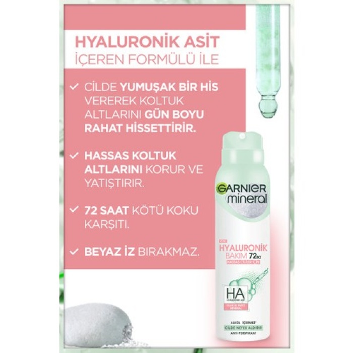 Garnıer Deo Bayan Hyaluran150Ml