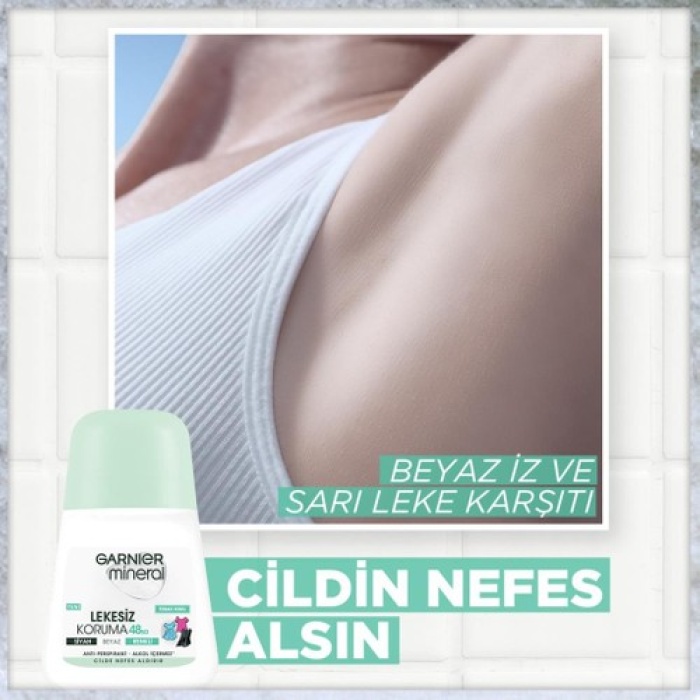 Garnıer Roll-On Bayan Lekesiz Koruma 50Ml