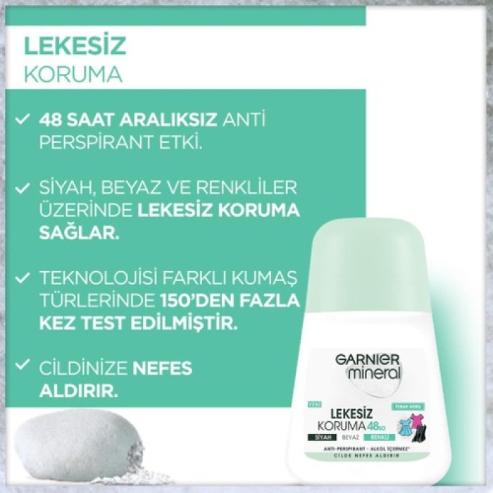 Garnıer Roll-On Bayan Lekesiz Koruma 50Ml