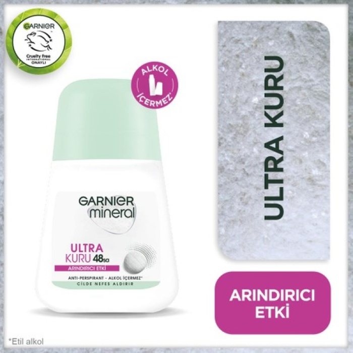 Garnıer Roll-On Ultra Koruma 50Ml Bayan