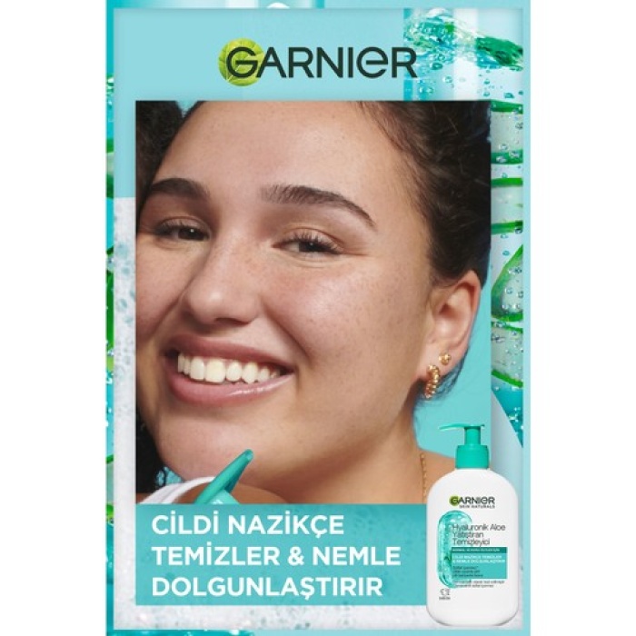 Garnıer Skın Hyaluronık Aloe Nem+Yatıştıran Temizleyici 250 Ml