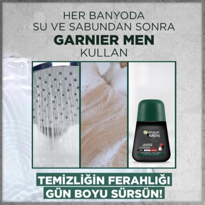 Garnıer Men Roll-On 50Ml Lekesiz Koruma