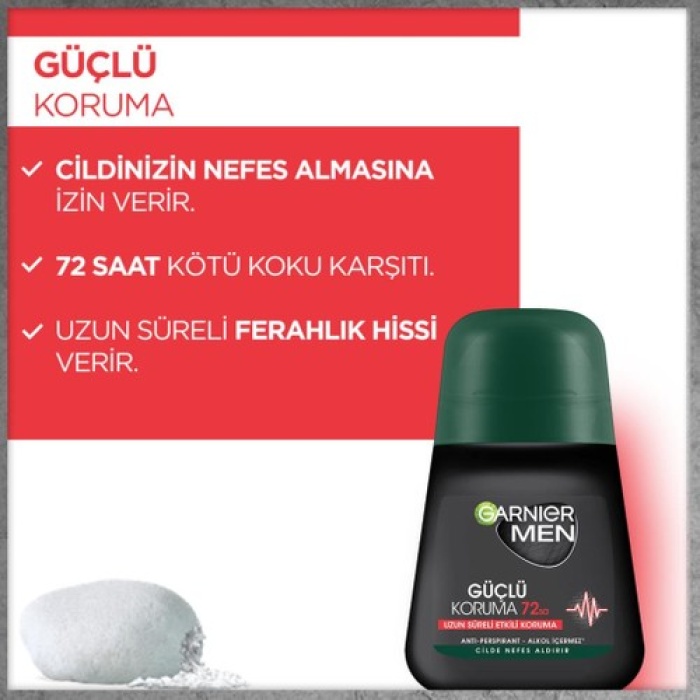 Garnıer Roll-On Bay 50Ml Guclu Koruma
