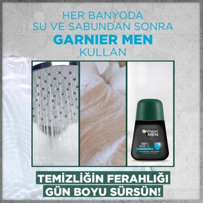 Garnıer Roll-On Bay 50Ml Saf & Temiz