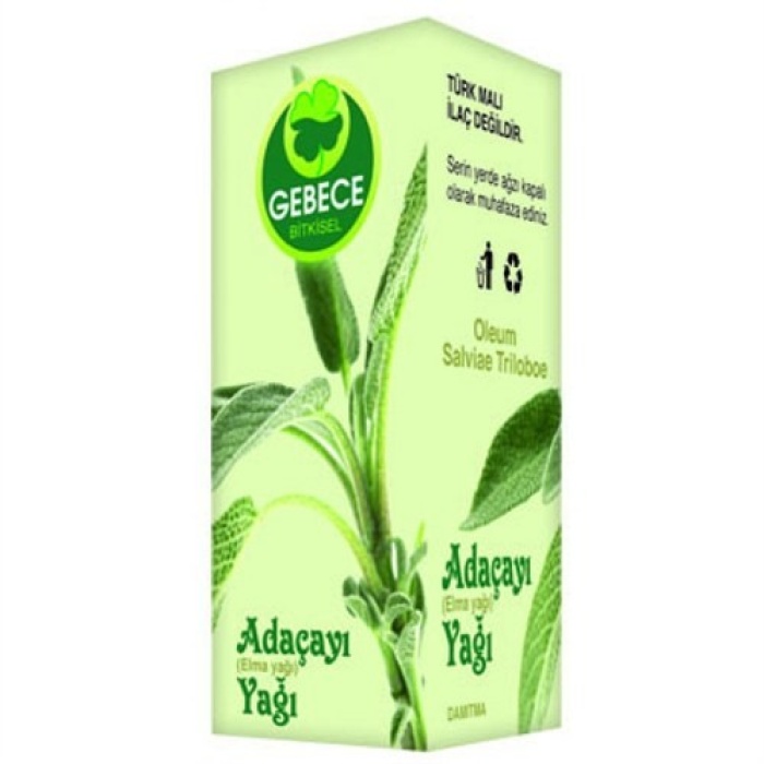 Gebece Adaçayı Yağı (Elma) 20Ml
