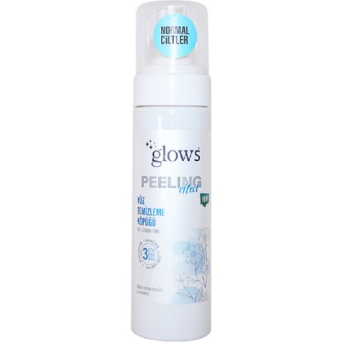 Glows Peeling Yüz Temizleme Köpüğü Normal Ciltler 200 Ml