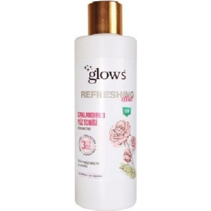 Glows Refreshing Effect Gül Sulu Canlandırıcı Yüz Toniği 250 Ml