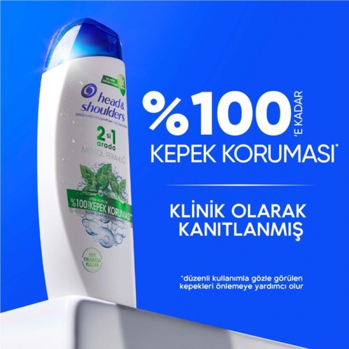 Head & Shoulders Şampuan Mentol Ferahligi 200Ml