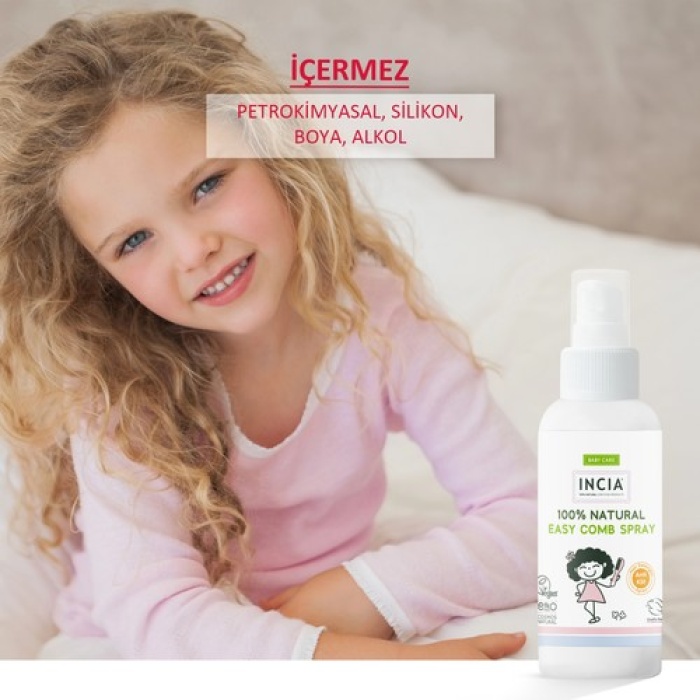 Incia Çocuk Kolay Tarama Spreyi 100Ml