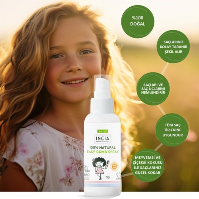 Incia Çocuk Kolay Tarama Spreyi 100Ml
