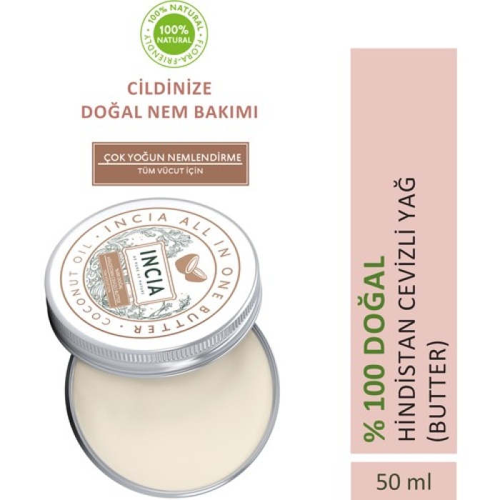 Incia Hindistan Cevizli Butter 50Ml