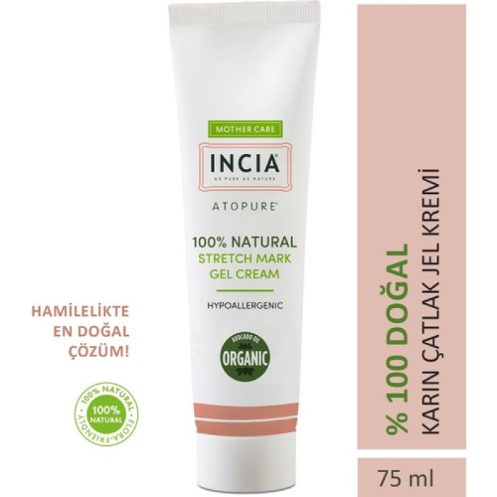 Incia Karın Çatlak Jel Krem 75Ml
