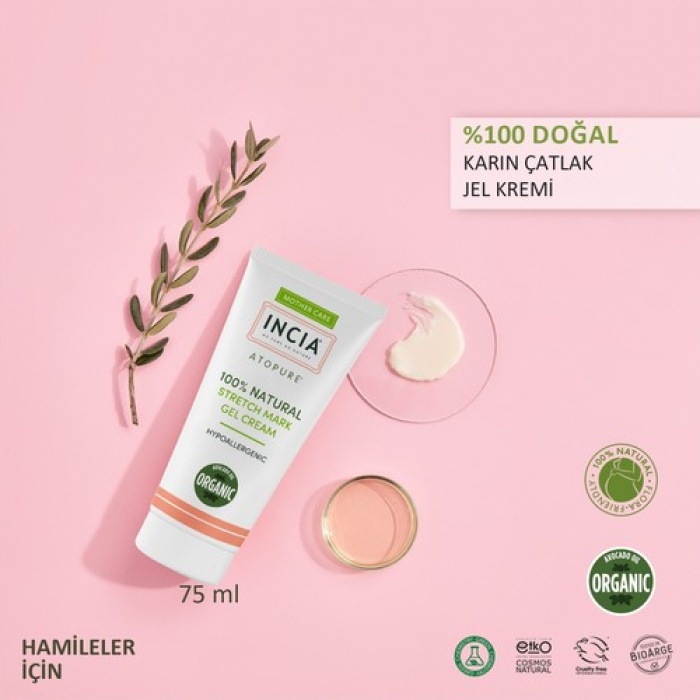 Incia Karın Çatlak Jel Krem 75Ml