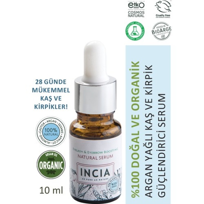 Incia Kaş Ve Kirpik Güçlendirici Serum 10Ml