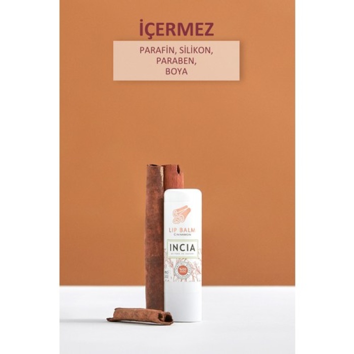 Incia Lip Balm Tarçınlı Dudak Besleyici 6Gr