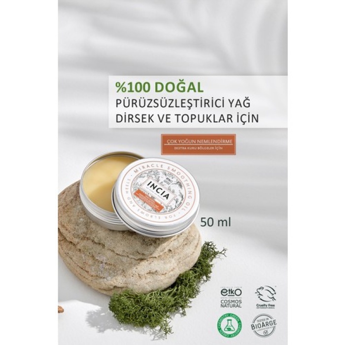 Incia Pürüzsüzleştirici Yağ 50Ml
