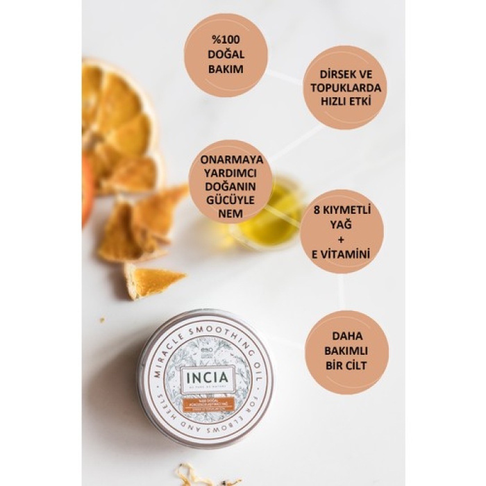 Incia Pürüzsüzleştirici Yağ 50Ml
