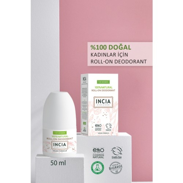 Incia Roll-On Deodorant Kadınlar İçin 50Ml