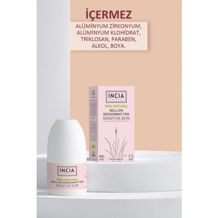 Incia Roll-On Hassas Ciltler 50Ml