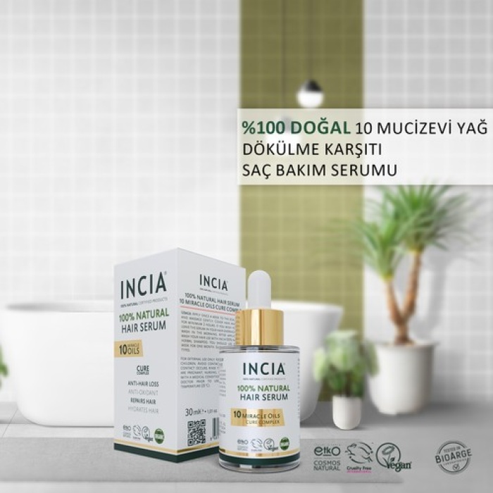 Incia Saç Bakım Serumu 30Ml