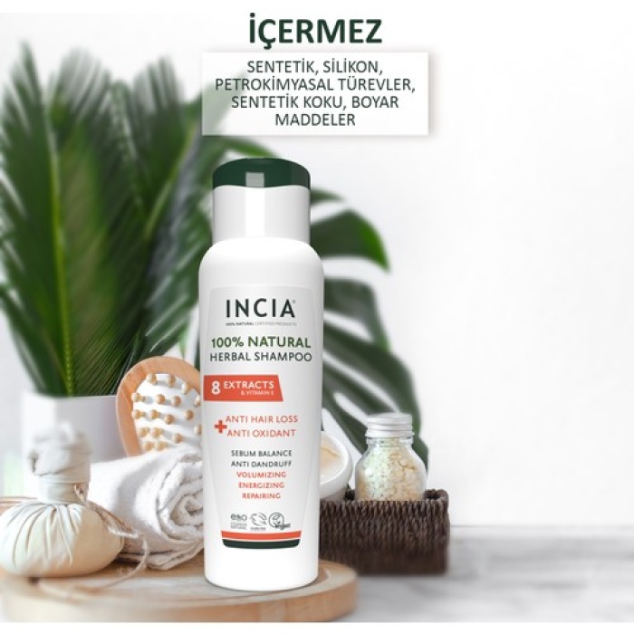 Incia Şampuan Saç Dökülmesine Karşı Etkili 275Ml