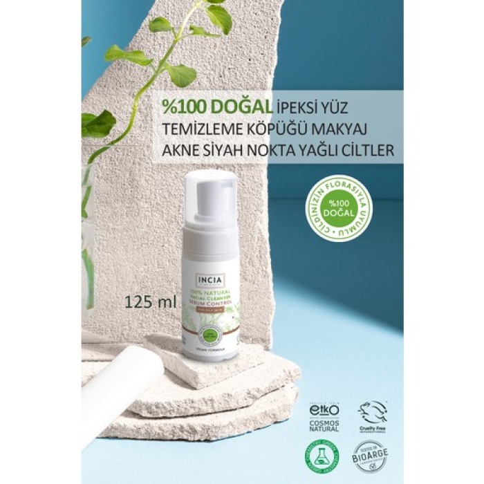Incia Yüz Temizleme Köpüğü İpeksi 125Ml