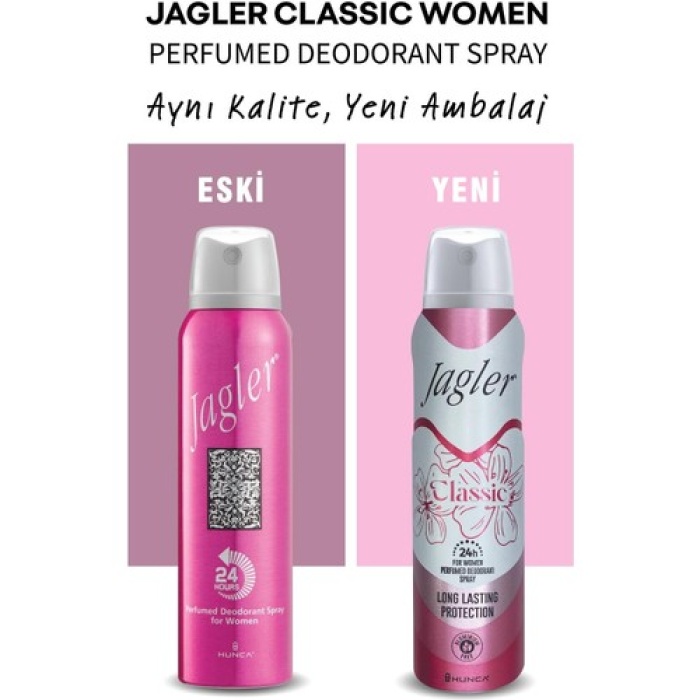 Jagler Deodorant Bayan 150Ml