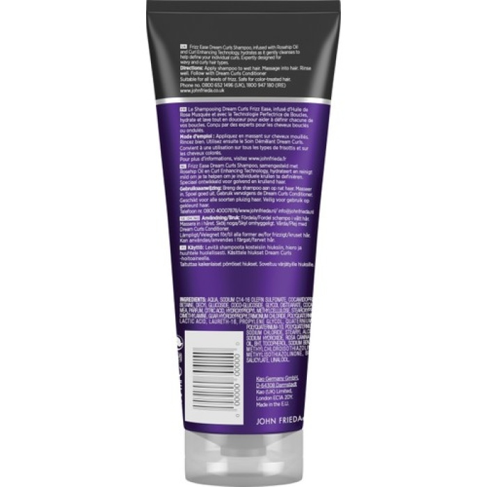 John Frieda Frizz Ease Dream Curls Kusursuz Bukleler Şampuan 250 Ml