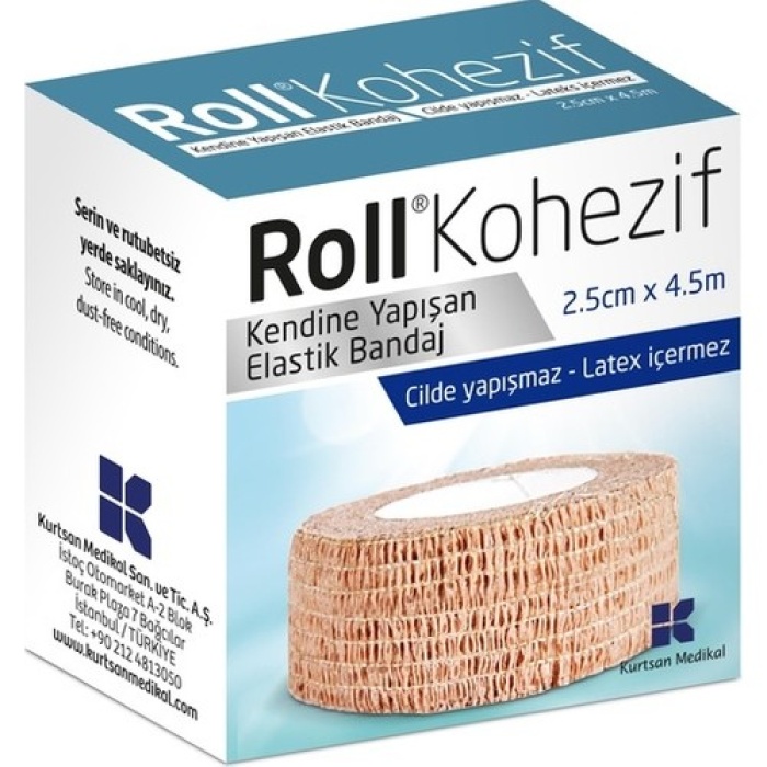 Roll Kohezıf Bandaj 2,5*4,5 Mt
