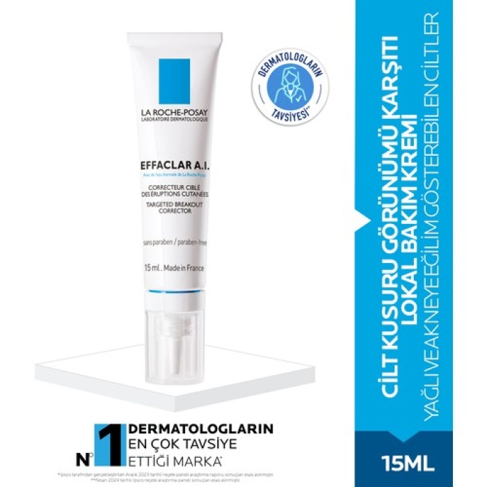 La Roche Posay Effaclar A.I. 15 Ml - Sivilce Karşıtı Krem