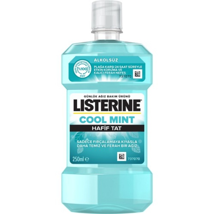 Listerine 250Ml Coolmint Hafif Tat ( Zero )