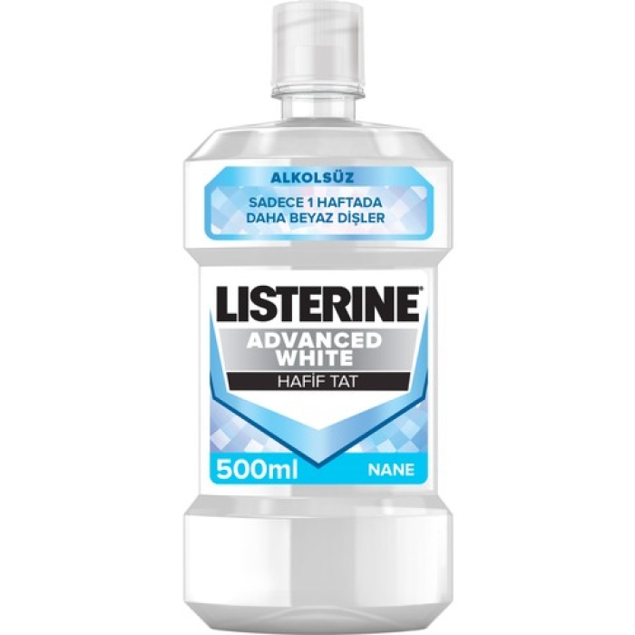 Listerine 500Ml Advanced White Hafif Tat