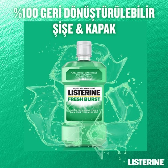 Listerine 500Ml Fresh Burst Ferah Nane