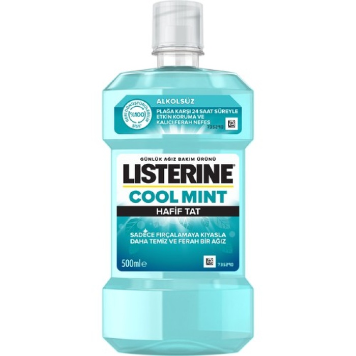 Listerine 500Ml Hafıf Tat ( Zero )