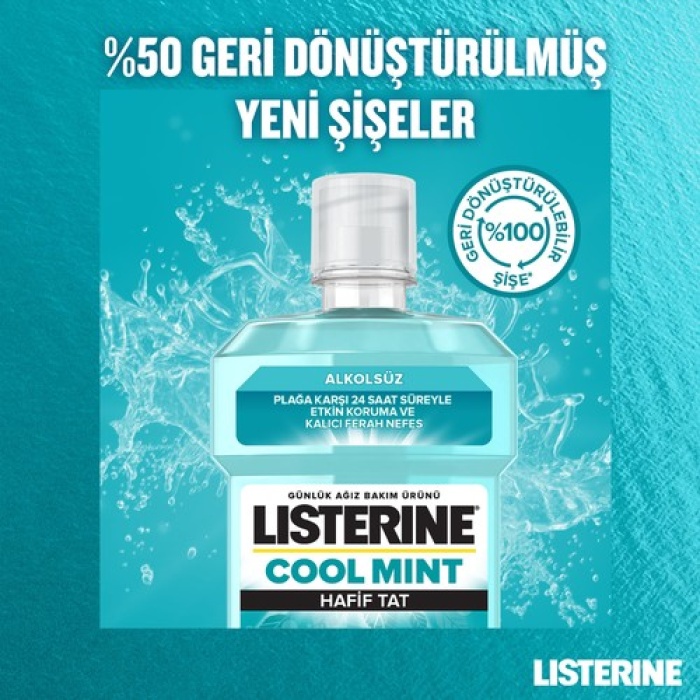 Listerine 500Ml Hafıf Tat ( Zero )