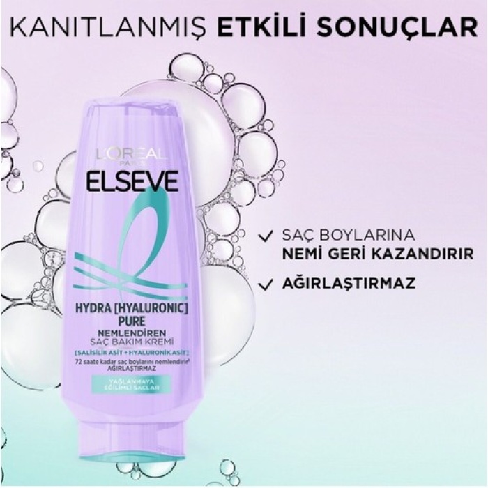 Elseve Saç Kremi 250Ml Hyaluran Pure