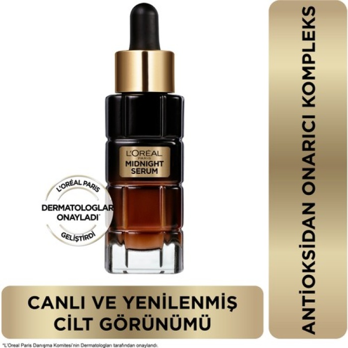 Loreal Skın Mıdnıght Gece Serumu 30Ml