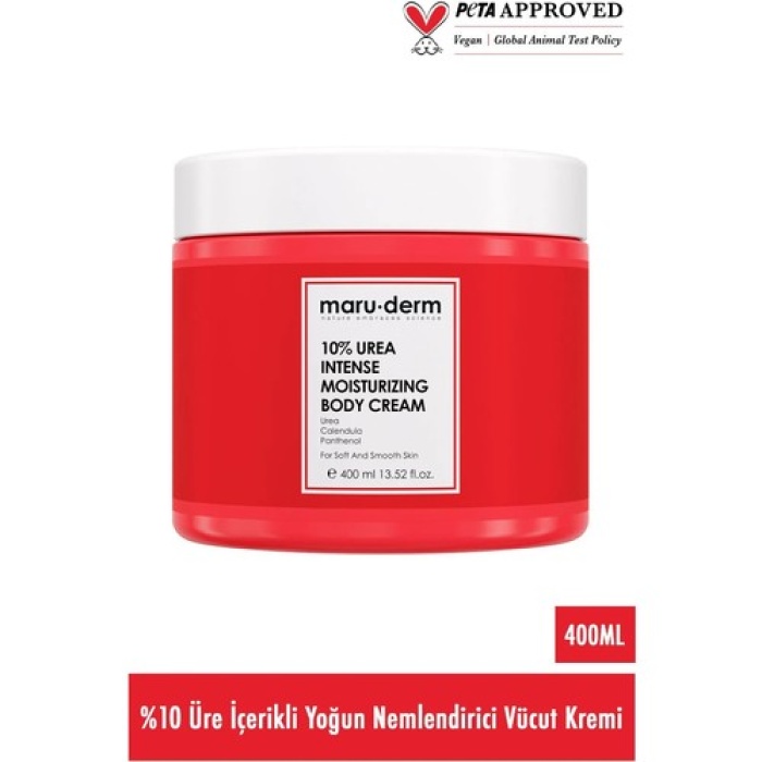 Maruderm %10 Urea Intense Moisturizing Body Cream 400 Ml (W)