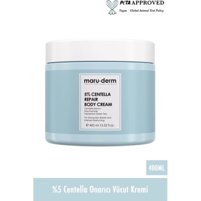 Maruderm %5 Centella Repair Body Cream 400 Ml (W)